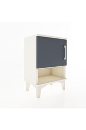 Arges Komodin 2 Raflı Tek Kapaklı 44x30x64 Aytaşı-Antrasit