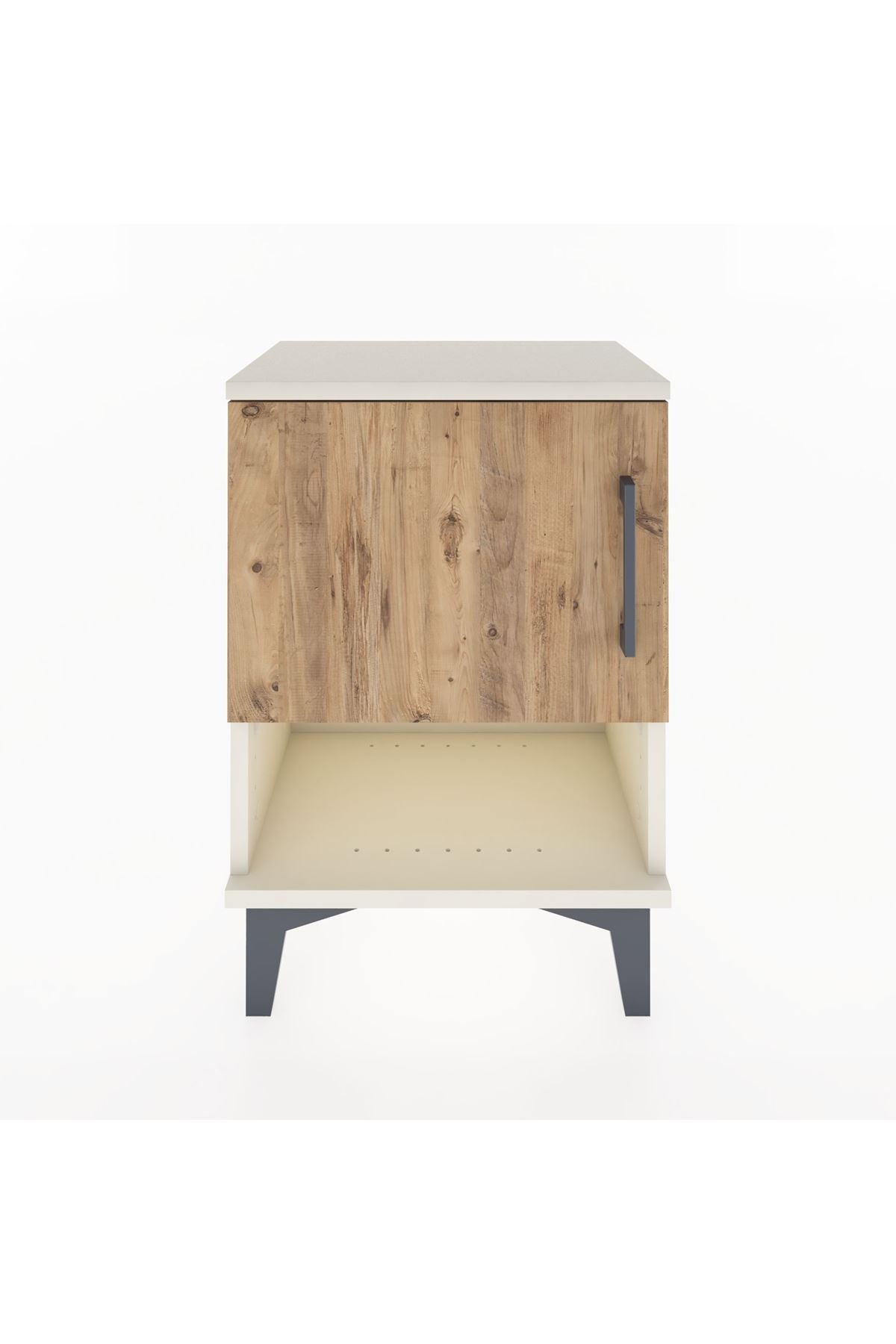 Arges Komodin 2 Raflı Tek Kapaklı 44x30x64 Aytaşı-Çam