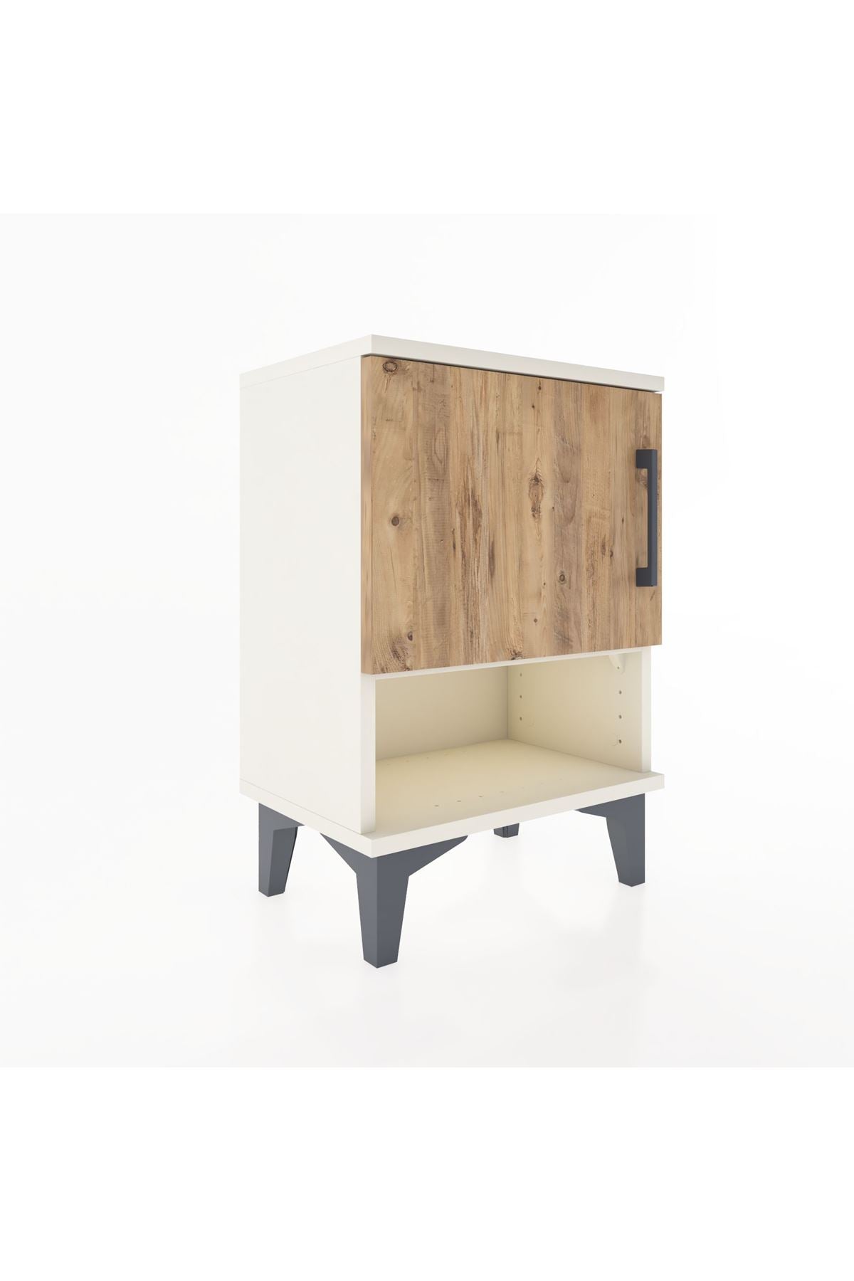 Arges Komodin 2 Raflı Tek Kapaklı 44x30x64 Aytaşı-Çam