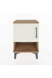 Arges Komodin 2 Raflı Tek Kapaklı 44x30x64 Çam-Aytaşı