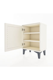 Arges Komodin 2 Raflı Tek Kapaklı 44x30x64 Aytaşı-Aytaşı