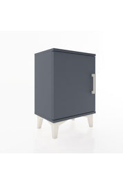 Arges Komodin 2 Raflı Tek Kapaklı 44x30x64 Antrasit-Antrasit