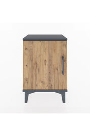 Arges Komodin 2 Raflı Tek Kapaklı 44x30x64 Antrasit-Çam