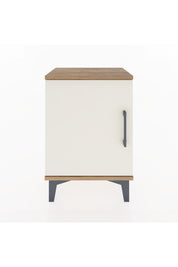 Arges Komodin 2 Raflı Tek Kapaklı 44x30x64 Çam-Aytaşı