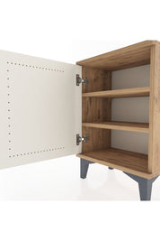 Arges Komodin 2 Raflı Tek Kapaklı 44x30x64 - S07M016V7A