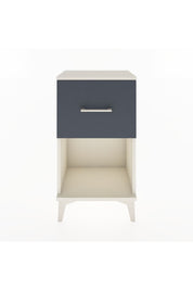 Arges Komodin Tek Çekmeceli 44x30x80 Aytaşı-Antrasit