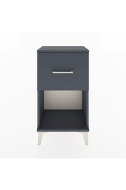 Arges Komodin Tek Çekmeceli 44x30x80 Antrasit-Antrasit