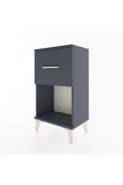 Arges Komodin Tek Çekmeceli 44x30x80 Antrasit-Antrasit