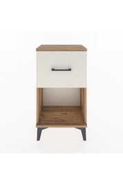 Arges Komodin Tek Çekmeceli 44x30x80 Çam-Aytaşı