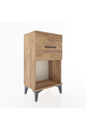 Arges Komodin Tek Çekmeceli 44x30x80 Çam-Çam