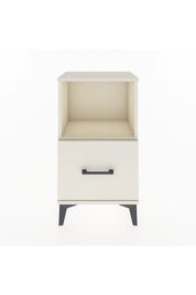 Arges Komodin Tek Raflı Tek Çekmeceli 44x30x80 Aytaşı-Aytaşı