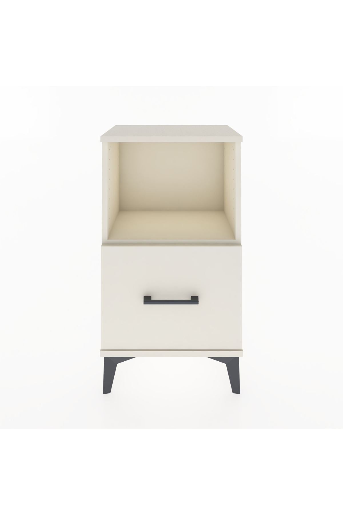 Arges Komodin Tek Raflı Tek Çekmeceli 44x30x80 - S08M021V1A