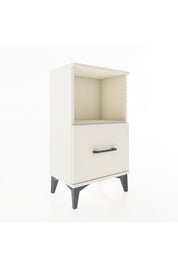 Arges Komodin Tek Raflı Tek Çekmeceli 44x30x80 Aytaşı-Aytaşı