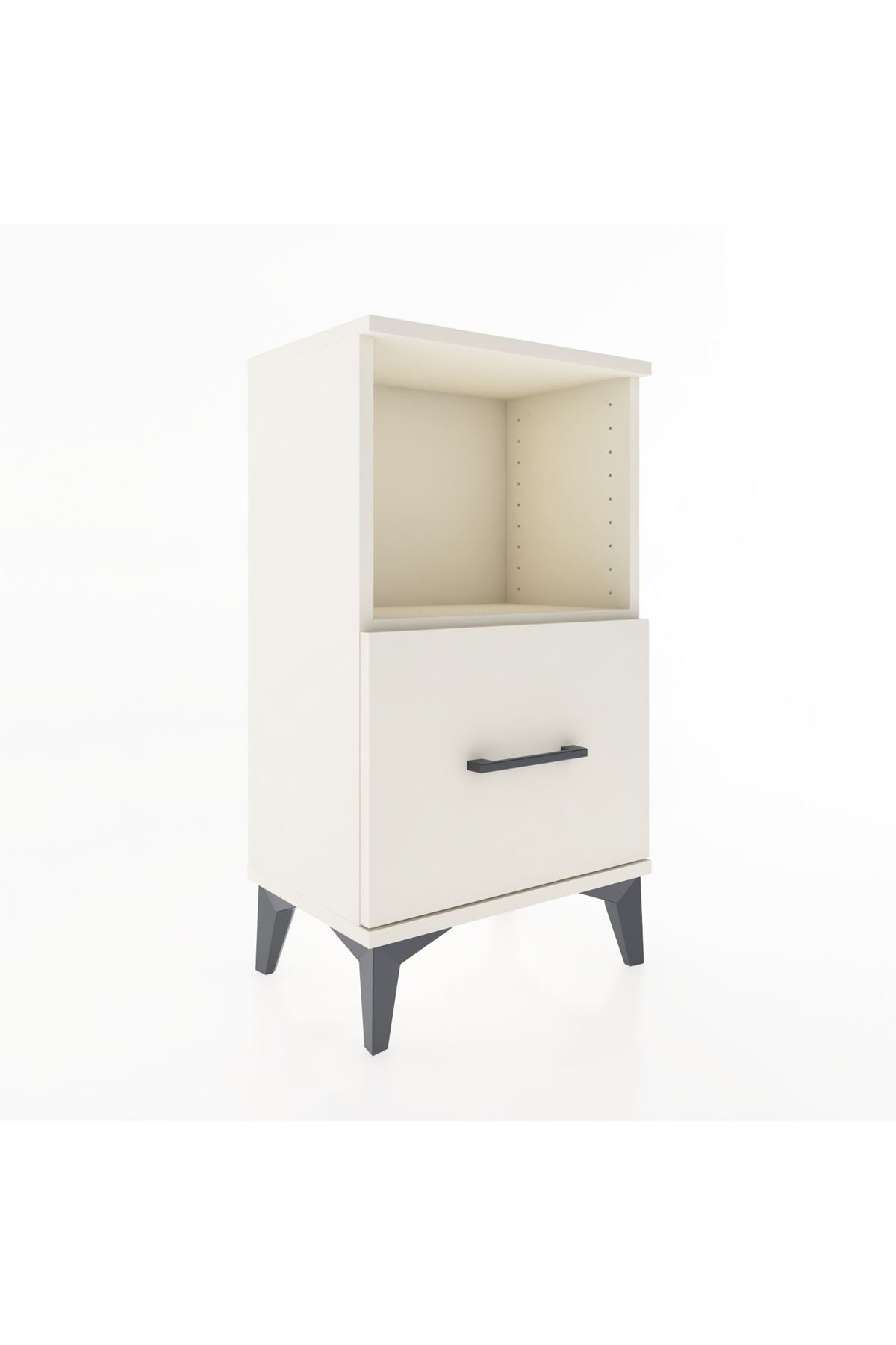 Arges Komodin Tek Raflı Tek Çekmeceli 44x30x80 - S08M021V1A