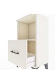 Arges Komodin Tek Raflı Tek Çekmeceli 44x30x80 Aytaşı-Aytaşı