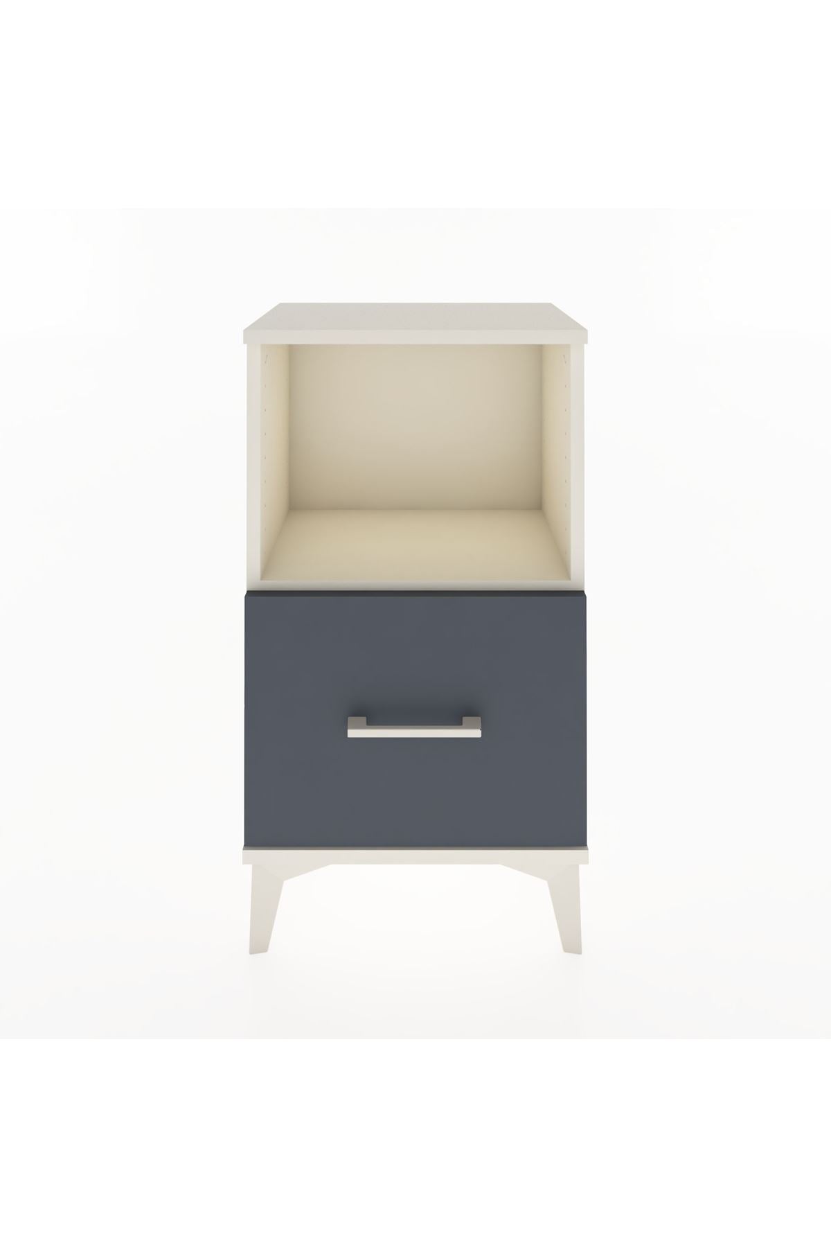 Arges Komodin Tek Raflı Tek Çekmeceli 44x30x80 - S08M021V2A