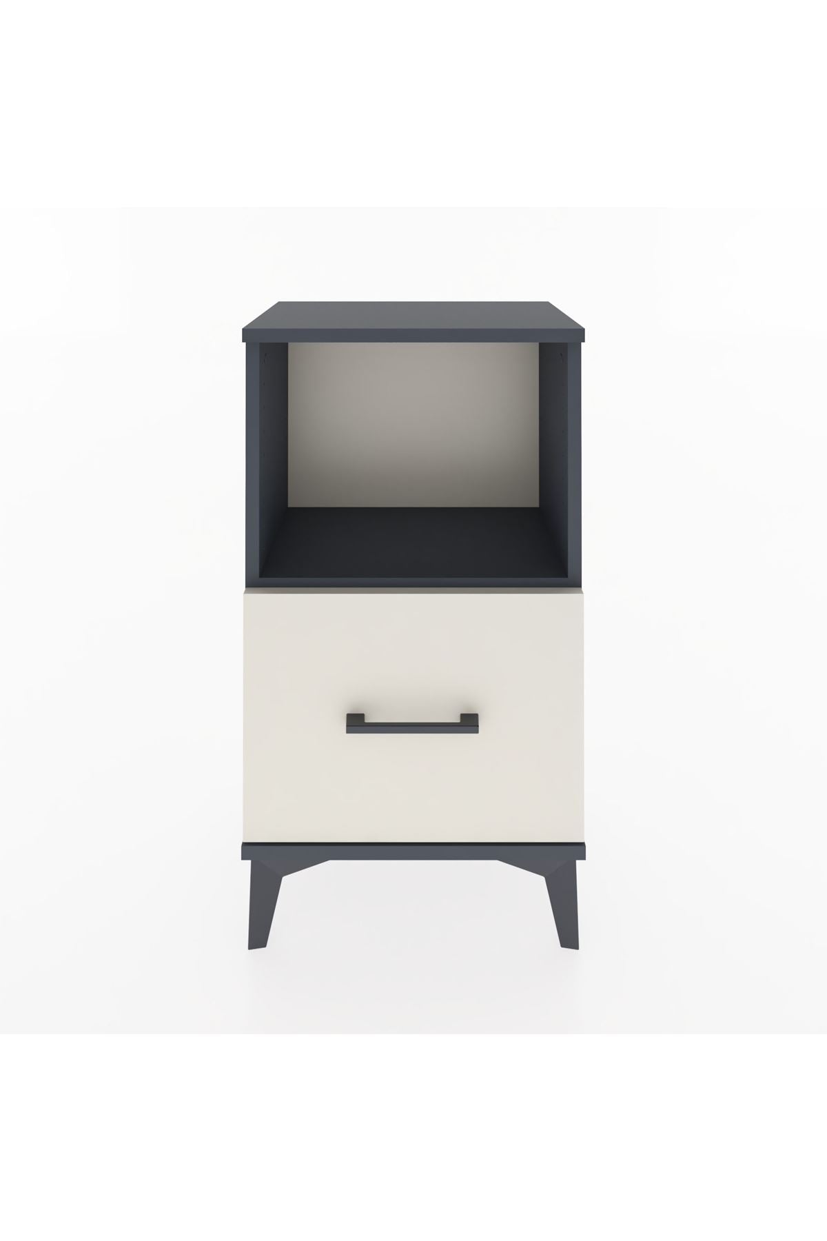 Arges Komodin Tek Raflı Tek Çekmeceli 44x30x80 - S08M021V4A