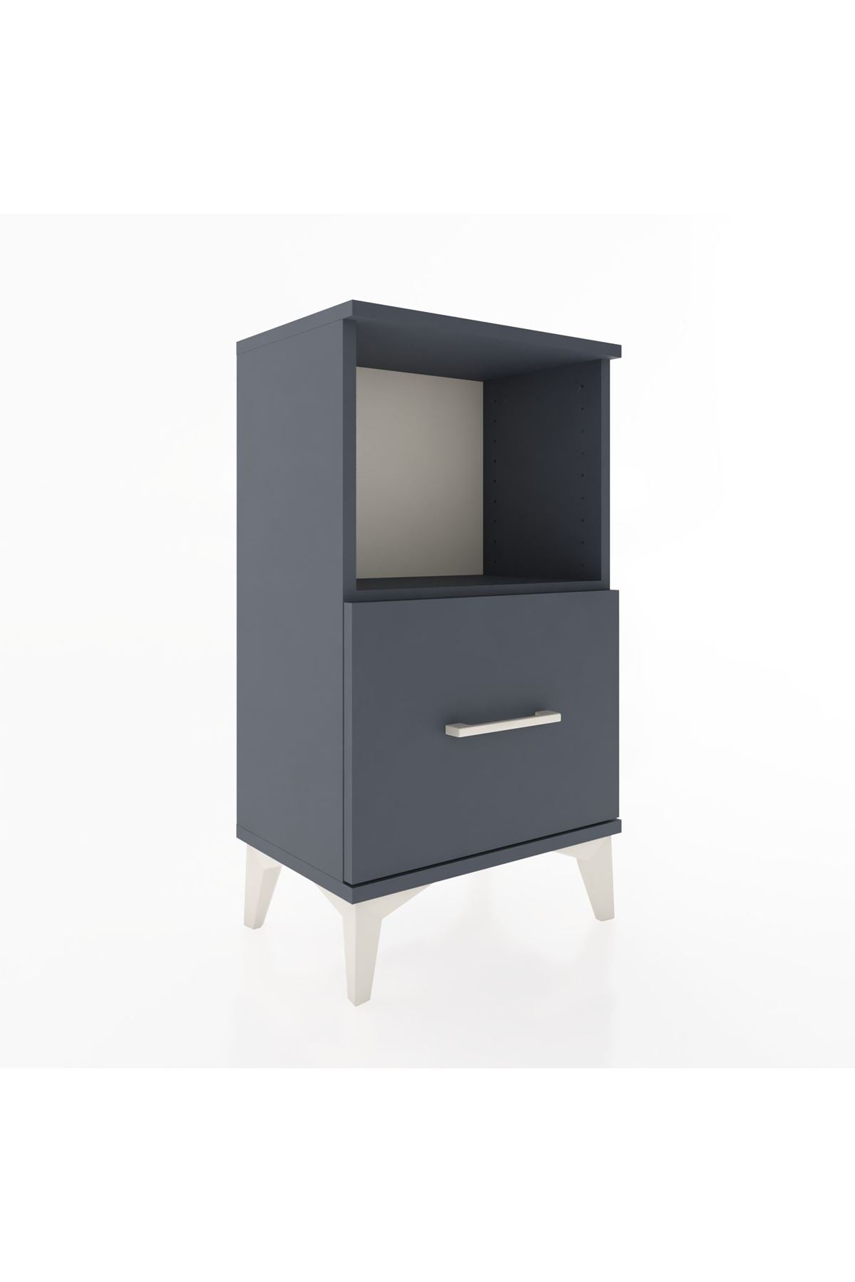 Arges Komodin Tek Raflı Tek Çekmeceli 44x30x80 - S08M021V5A