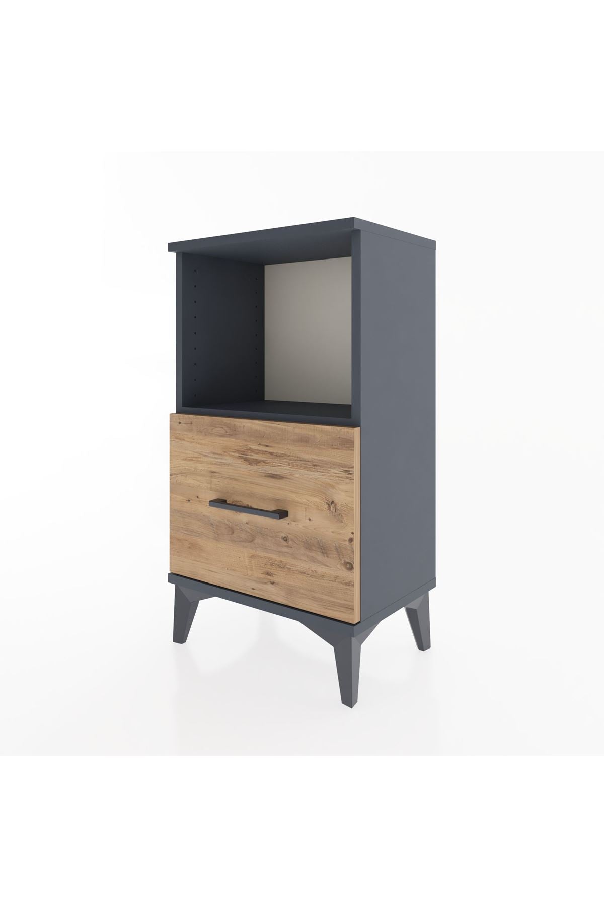 Arges Komodin Tek Raflı Tek Çekmeceli 44x30x80 - S08M021V6A