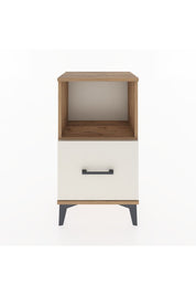 Arges Komodin Tek Raflı Tek Çekmeceli 44x30x80 - S08M021V7A