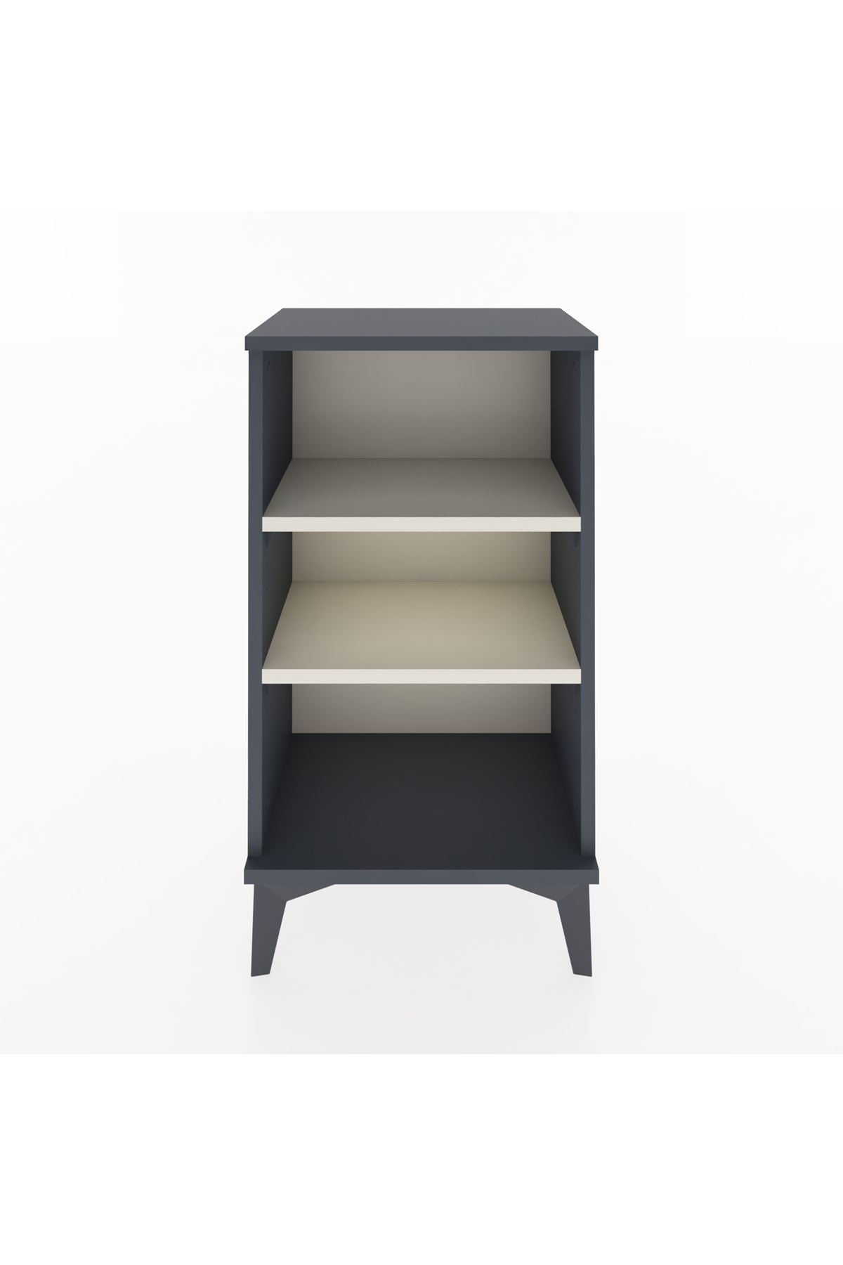 Arges Komodin 2 Raflı 44x30x80 Antrasit-Aytaşı