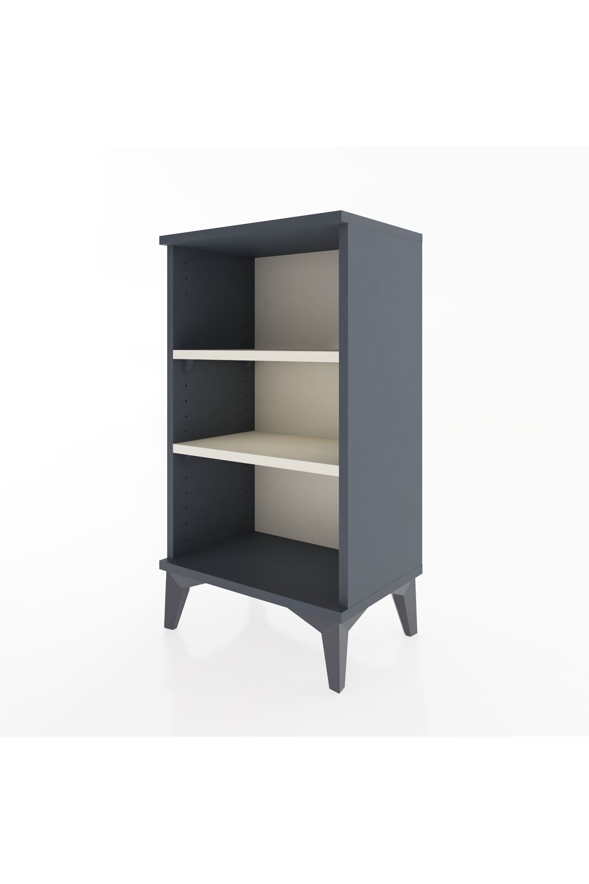 Arges Komodin 2 Raflı 44x30x80 Antrasit-Aytaşı