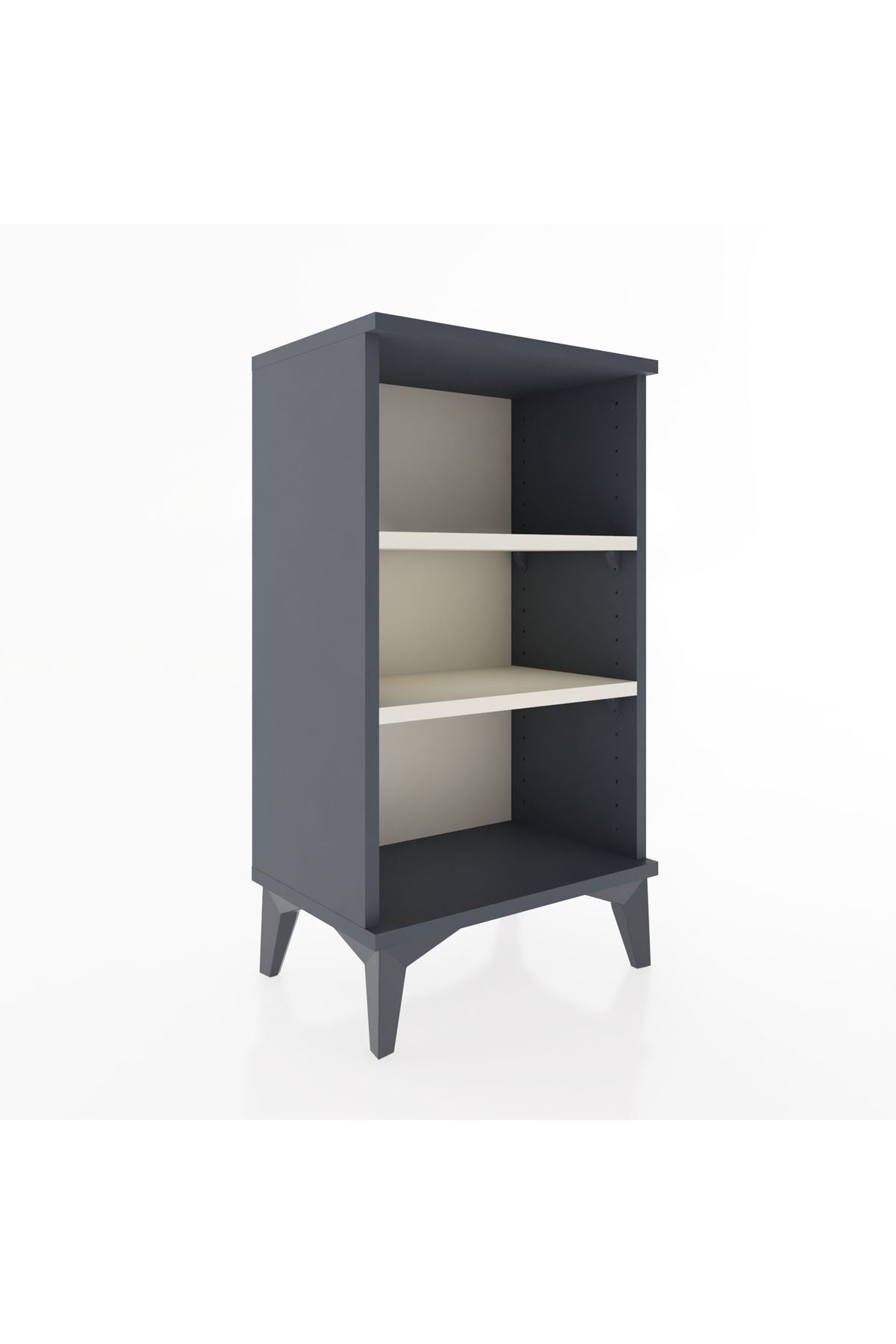 Arges Komodin 2 Raflı 44x30x80 Antrasit-Aytaşı