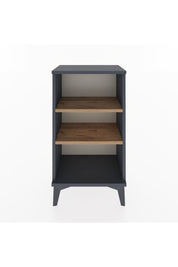 Arges Komodin 2 Raflı 44x30x80 Antrasit-Çam