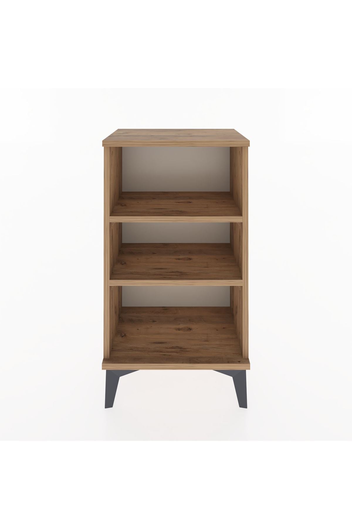 Arges Komodin 2 Raflı 44x30x80 Çam-Çam