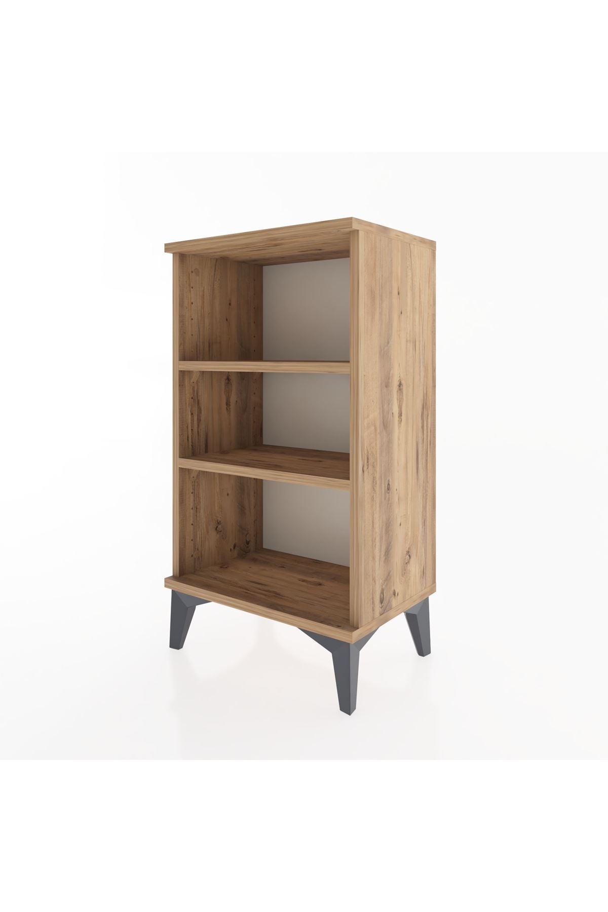 Arges Komodin 2 Raflı 44x30x80 Çam-Çam