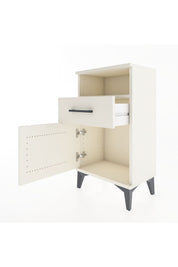 Arges Komodin 2 Raflı Tek Çekmeceli Tek Kapaklı 44x30x80 Aytaşı-Aytaşı