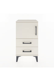 Arges Komodin 2 Raflı 2 Çekmeceli Tek Kapaklı 44x30x80 Aytaşı-Aytaşı