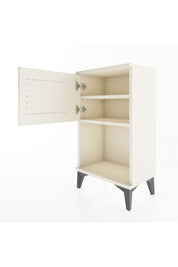 Arges Komodin 2 Raflı Tek Kapaklı 44x30x80 Aytaşı-Aytaşı