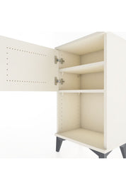 Arges Komodin 2 Raflı Tek Kapaklı 44x30x80 Aytaşı-Aytaşı