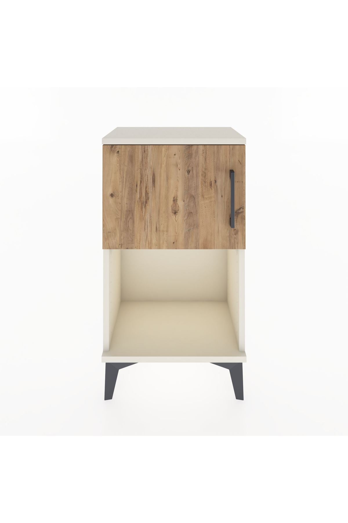 Arges Komodin 2 Raflı Tek Kapaklı 44x30x80 Aytaşı-Çam