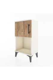 Arges Komodin 2 Raflı Tek Kapaklı 44x30x80 Aytaşı-Çam