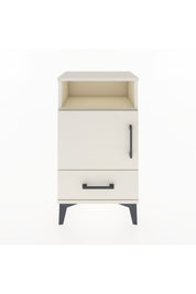 Arges Komodin 3 Raflı Tek Kapaklı 44x30x80 Aytaşı-Aytaşı