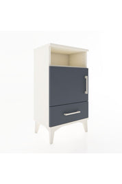 Arges Komodin 3 Raflı Tek Kapaklı 44x30x80 Aytaşı-Antrasit