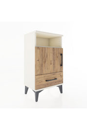 Arges Komodin 3 Raflı Tek Kapaklı 44x30x80 Aytaşı-Çam