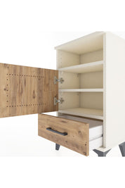 Arges Komodin 3 Raflı Tek Kapaklı 44x30x80 Aytaşı-Çam