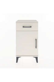 Arges Komodin Tek Raflı Tek Çekmeceli Tek Kapaklı 44x30x80 Aytaşı-Aytaşı