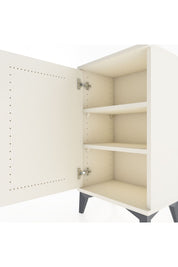 Arges Komodin 2 Raflı Tek Kapaklı 44x30x80 Aytaşı-Aytaşı