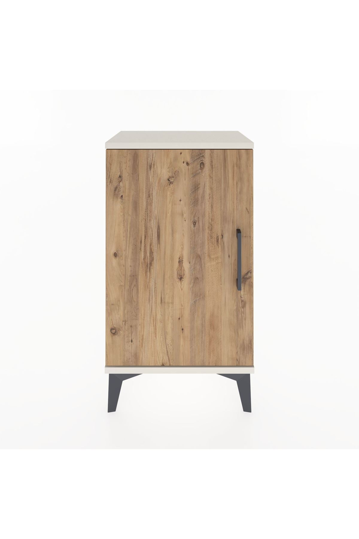 Arges Komodin 2 Raflı Tek Kapaklı 44x30x80 Aytaşı-Çam