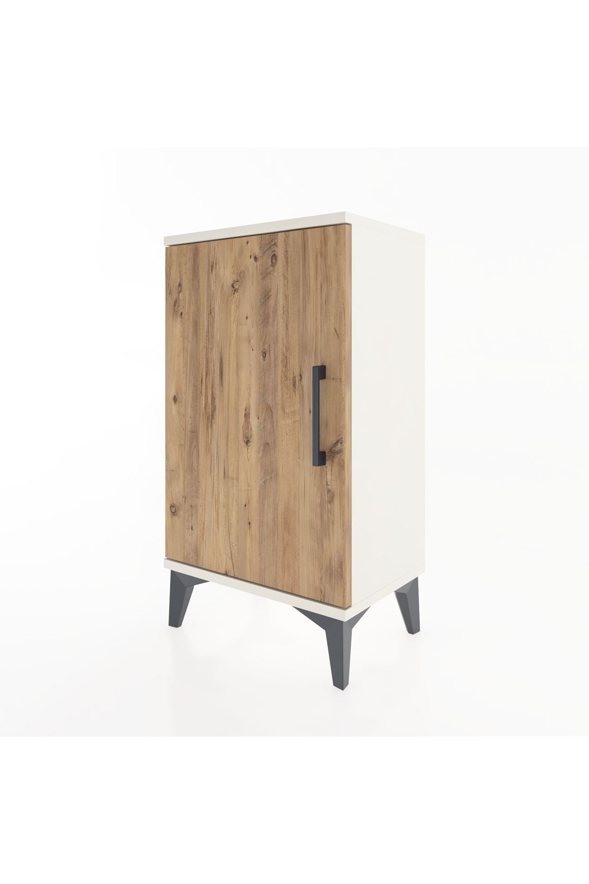 Arges Komodin 2 Raflı Tek Kapaklı 44x30x80 Aytaşı-Çam