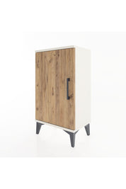 Arges Komodin 2 Raflı Tek Kapaklı 44x30x80 Aytaşı-Çam