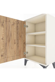 Arges Komodin 2 Raflı Tek Kapaklı 44x30x80 Aytaşı-Çam