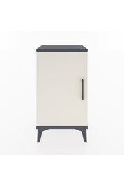 Arges Komodin 2 Raflı Tek Kapaklı 44x30x80 Antrasit-Aytaşı