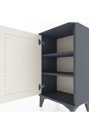 Arges Komodin 2 Raflı Tek Kapaklı 44x30x80 - S08M011V4A