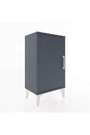 Arges Komodin 2 Raflı Tek Kapaklı 44x30x80 Antrasit-Antrasit