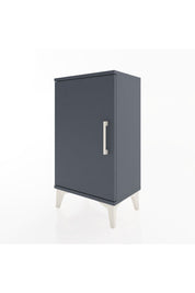 Arges Komodin 2 Raflı Tek Kapaklı 44x30x80 Antrasit-Antrasit